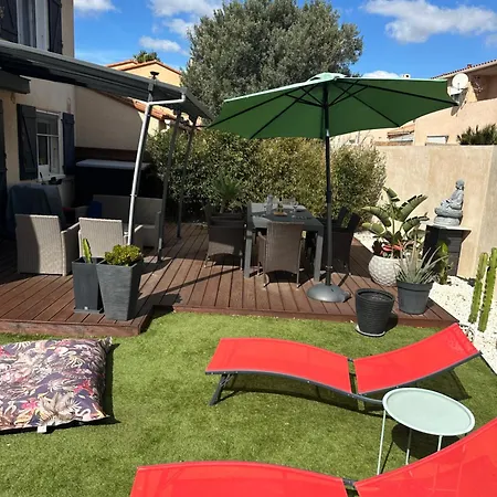 Jolie Climatisée Piscine Chauffée Perpignan